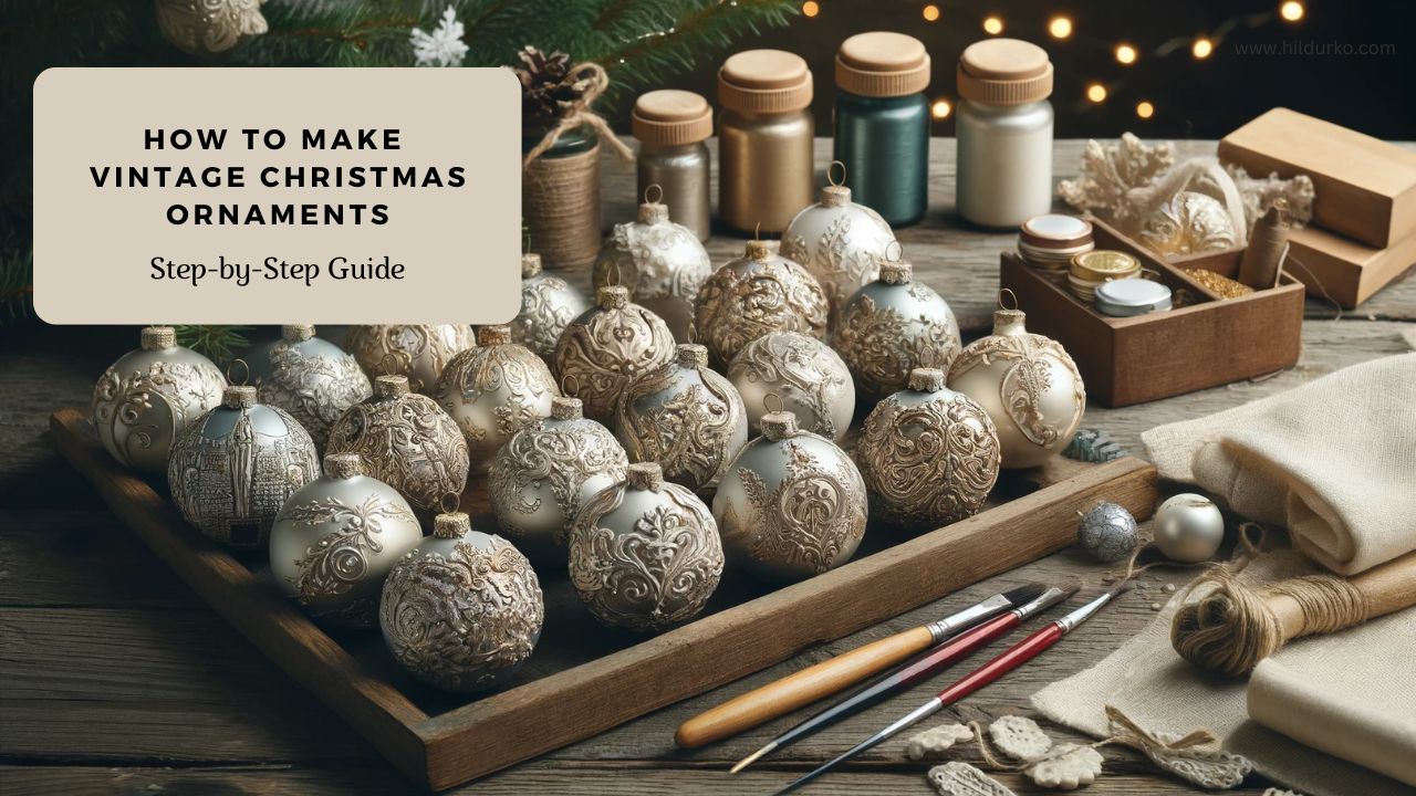 How to Make Vintage Christmas Ornaments: A Step-by-Step Guide