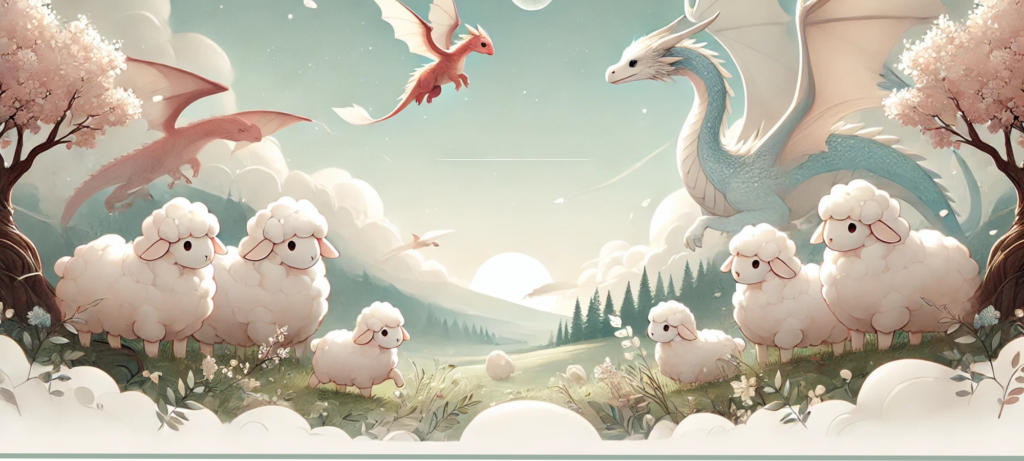 Sheep and Dragon header