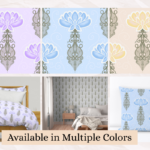 Lotus Damask Pattern – Available in Multiple Colorways
